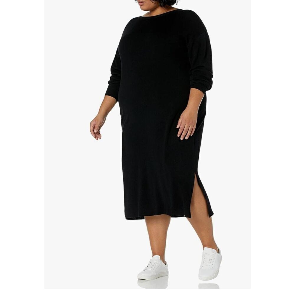 The Drop Suki Black Sweater Dress, NWT, XXL